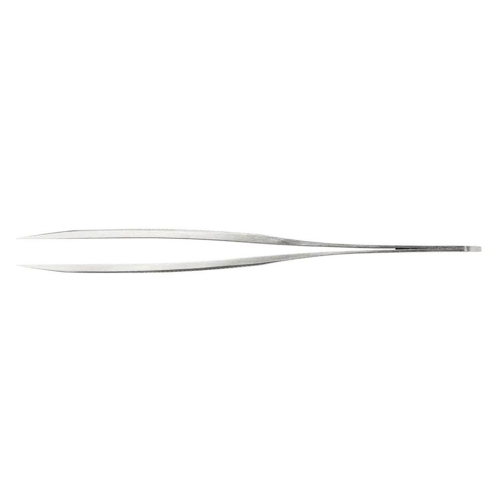 Precision tweezers with fine tips. Very robust.