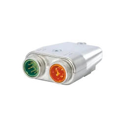 Housing M16 cable connector TWINTUS flange 20 x 20mm