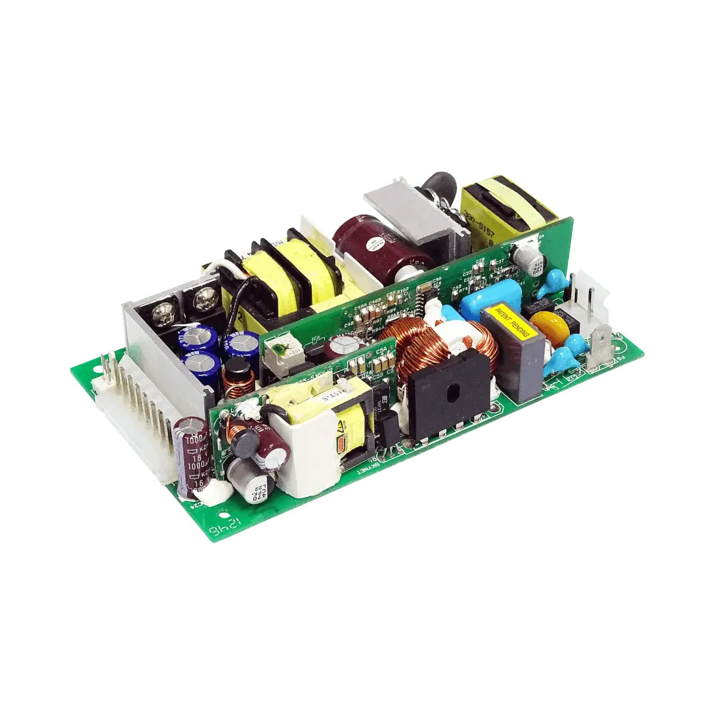 144W medical open frame power supply 12V/12A, 5V 2A