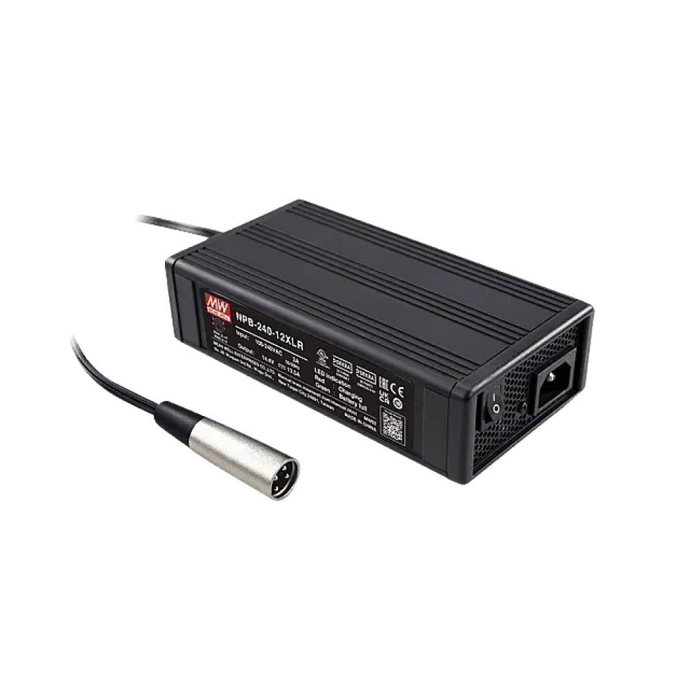 240W Charger 55.2V/4A, XLR Connector