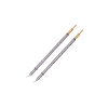 Metcal MicroFine 600 series soldering tips for tweezers, conical, 0.4 mm x 6.2 mm