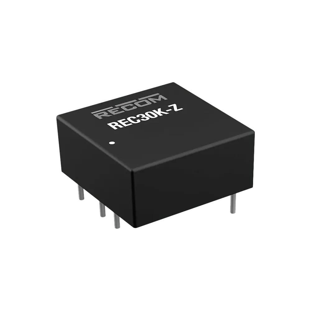 30W DC/DC converter, input 9...36V, output 12V/2500mA