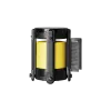 Barrier systems for ESD protection zones