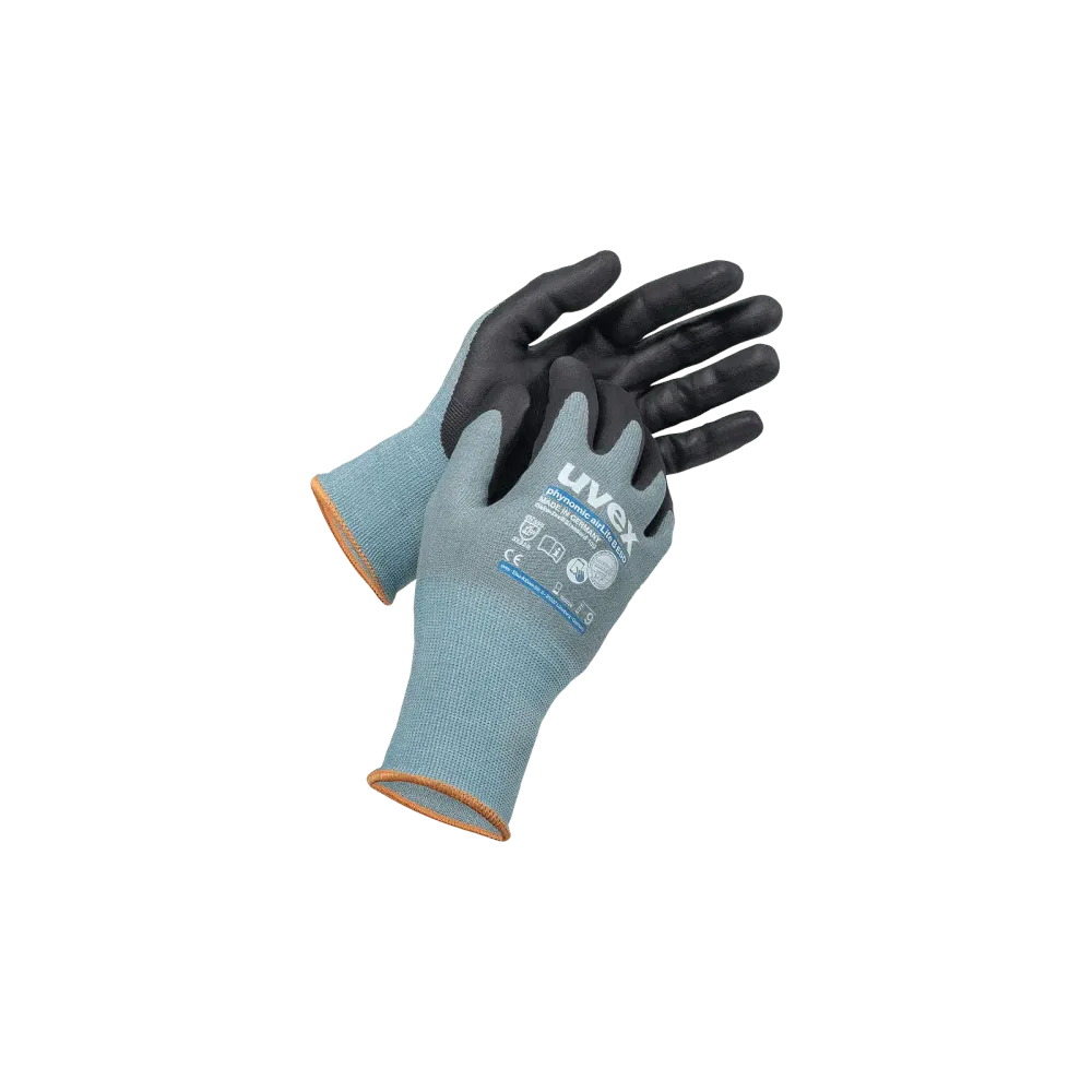 uvex phynomic airLite B ESD assembly/cut protection glove in various sizes