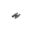 Set: H-cable distributor TH625, 4-gang, 2P, screw connection, D4.0-8.0, IP66/IP68