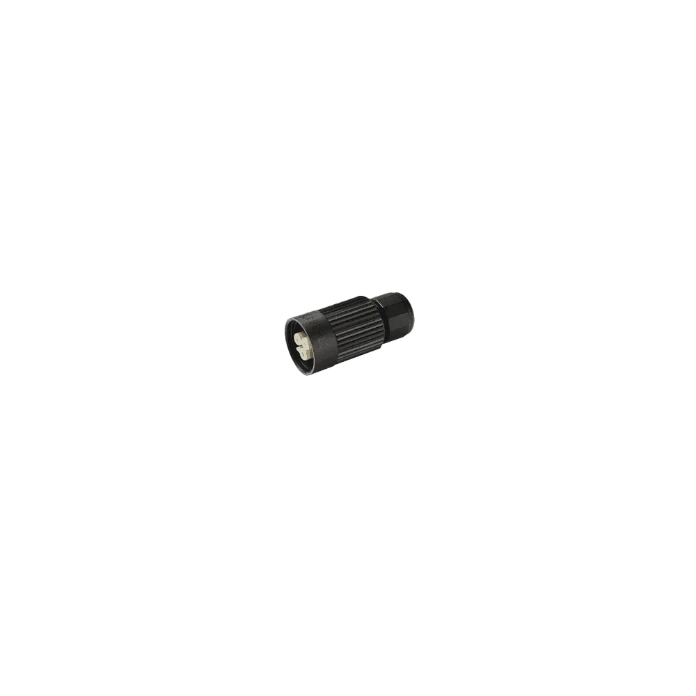 Round plug, 3p, socket, screw connection, 0.5-2.5mm2, D7.0-12.0mm, IP66/IP68