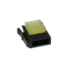 Plug square 4p IDC Mini Clamp II yellow