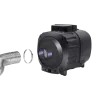 Adapter for connection to the BVX-250 exhaust air system for building ventilation