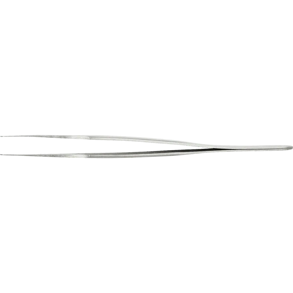 SMD tweezers angled 45° with wider tips for vertical application
