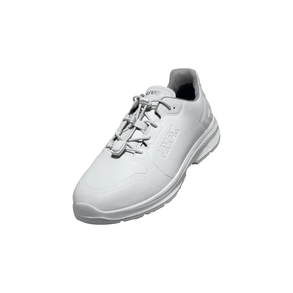uvex 1 sport white NC occupational shoes O2 low shoe width 11, size 35-48