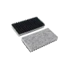 Protective jaws for velcro fastening with felt 50 mm (pair)