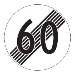 2.53 End of speed limit