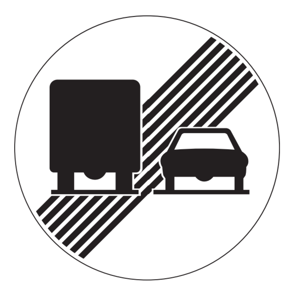 2.56 End of the overtaking ban for lorries