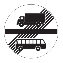 2.56.1 End of the partial driving ban (example)