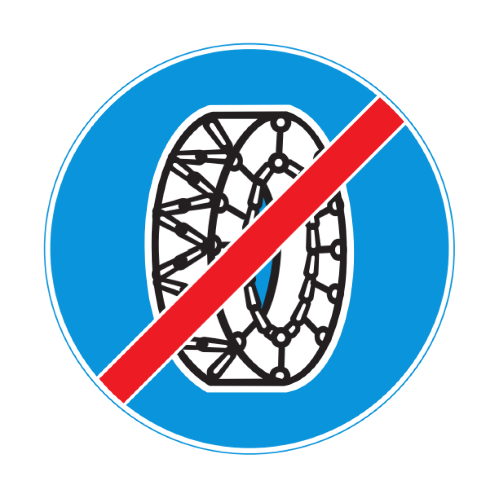 2.57 End of the snow chain obligation