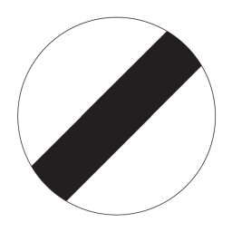 2.58 National speed limit