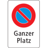 No parking entire area