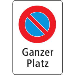 No parking entire area