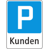 Parking allowed for customers