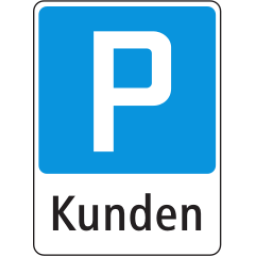 Parking allowed for customers