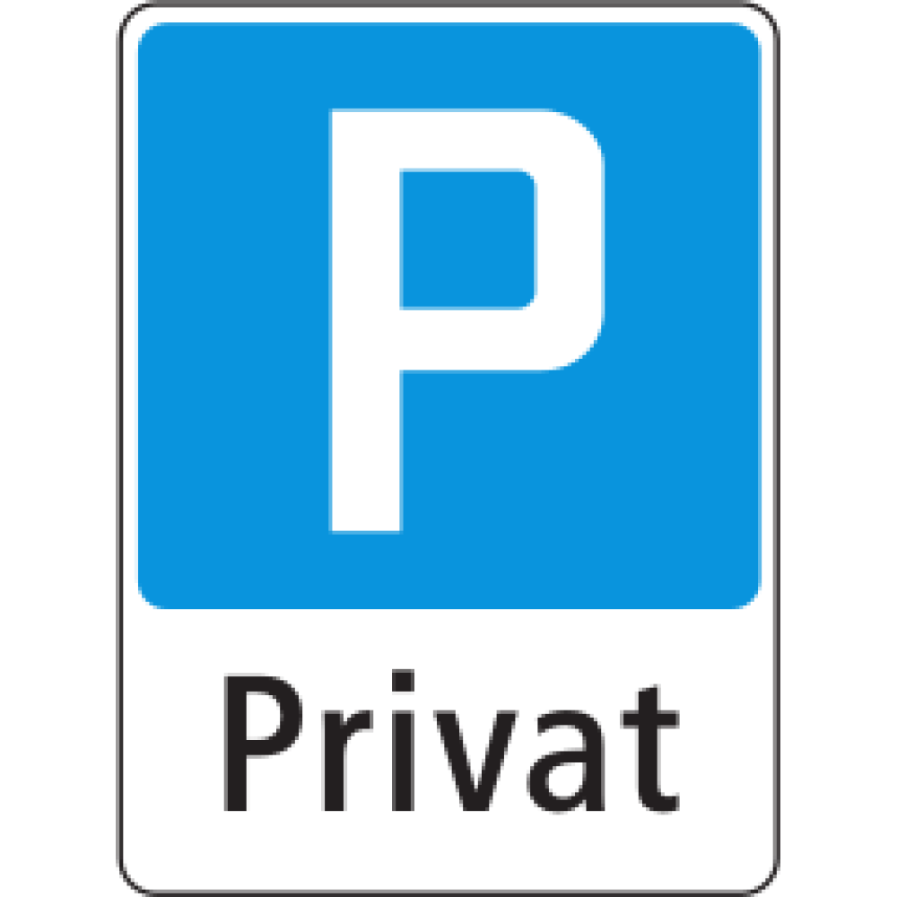 Private parking allowed