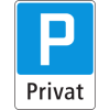 Private parking allowed