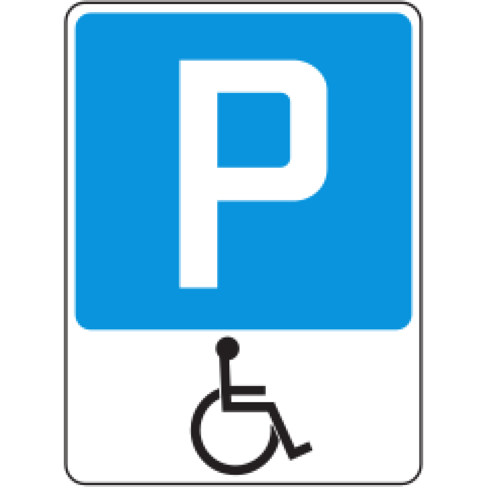 Handicapped parking allowed