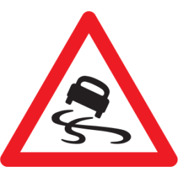 1.05 Slippery pavement