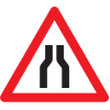 1.07 Narrowed roadway