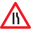 1.08 Narrow right-hand carriageway