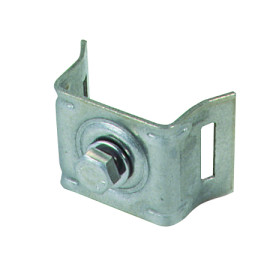Sign holder with cranked legs (for 1 1/2