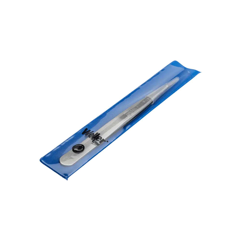 Precision tweezers with fine tips for work in microelectronics