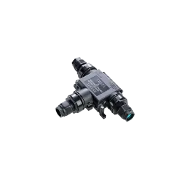 Techno T-distributor/cable socket TH211, 3-gang, empty, D7-13.5, IP65