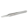 Precision tweezers with fine rounded and flexible tips