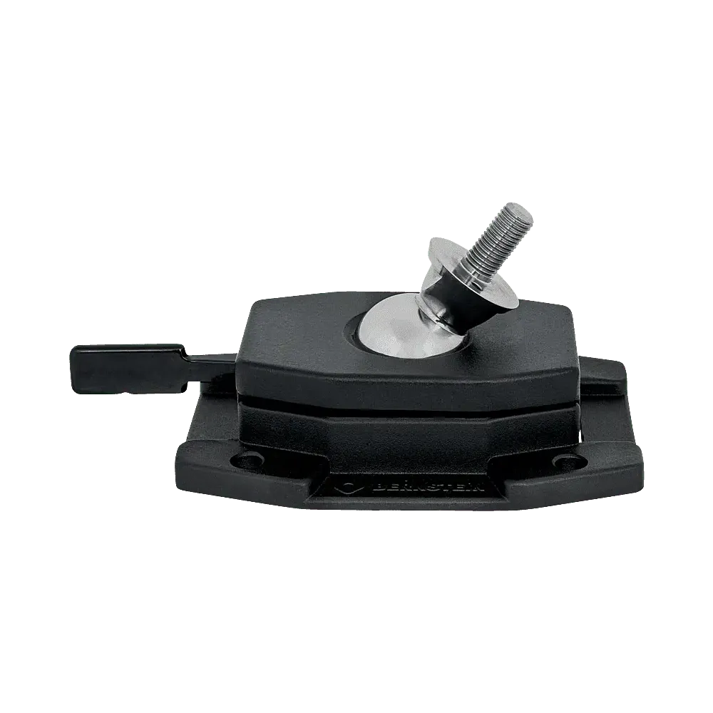 Ball joint holder KØ40 M12x25mm screw-on black