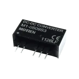 3W DC/DC converter, input 12V, output 12V/0.25A