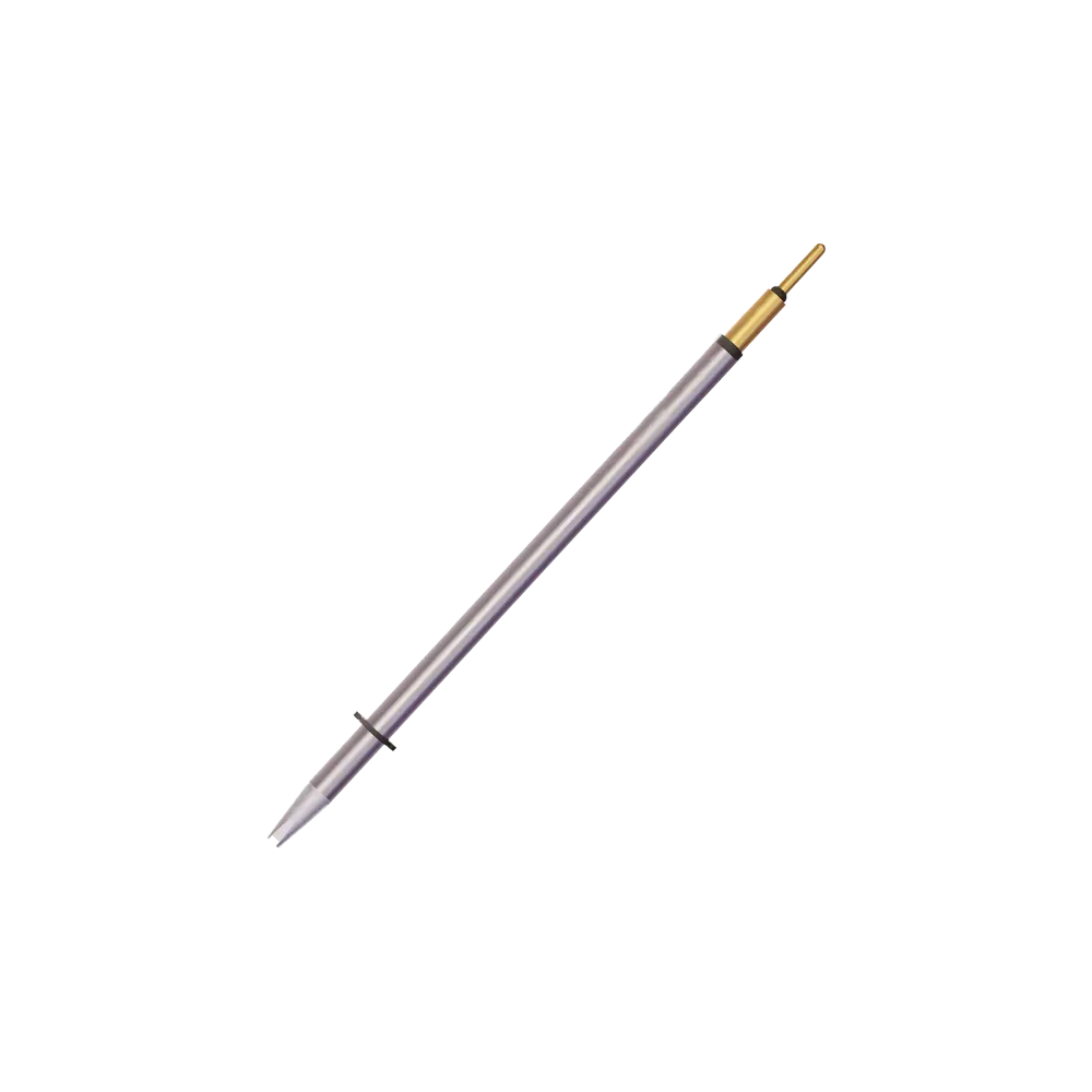 Metcal MicroFine 600 series soldering tip cartridge, chisel, 0.3 mm x 0.7 mm x 5 mm