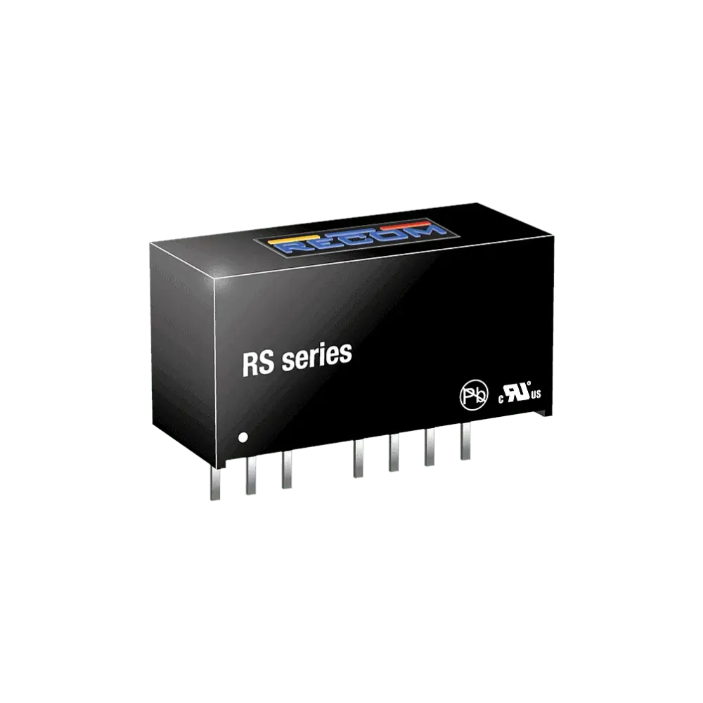 2W DC/DC converter, input 18...36V, output 15V/134mA, SIP8