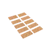 Self-adhesive cork strips 50 x 25 x 3.0 mm (PU10)