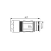 Housing M23 coupling connector TWILOCK / TWILOCK-S