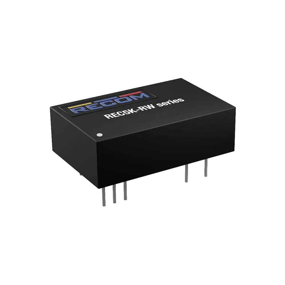 5W DC/DC converter, input 9...36V, output adjustable from 3.3...15V/1212mA