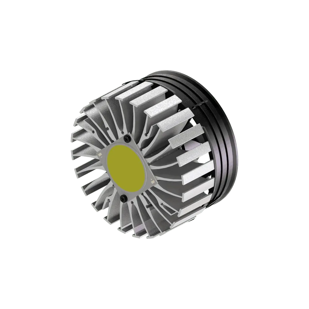 Modular active LED cooler, ø99mm, H 55mm