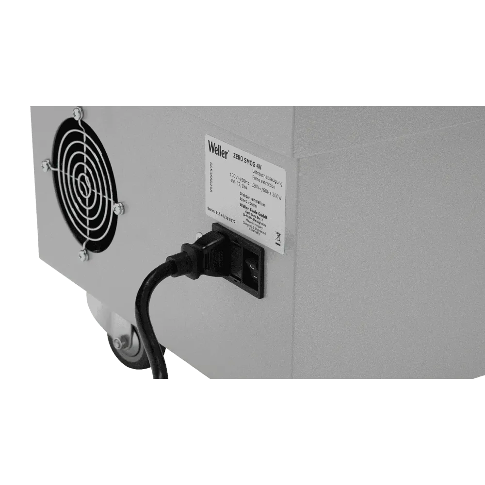Zero Smog 4V for adhesive vapors