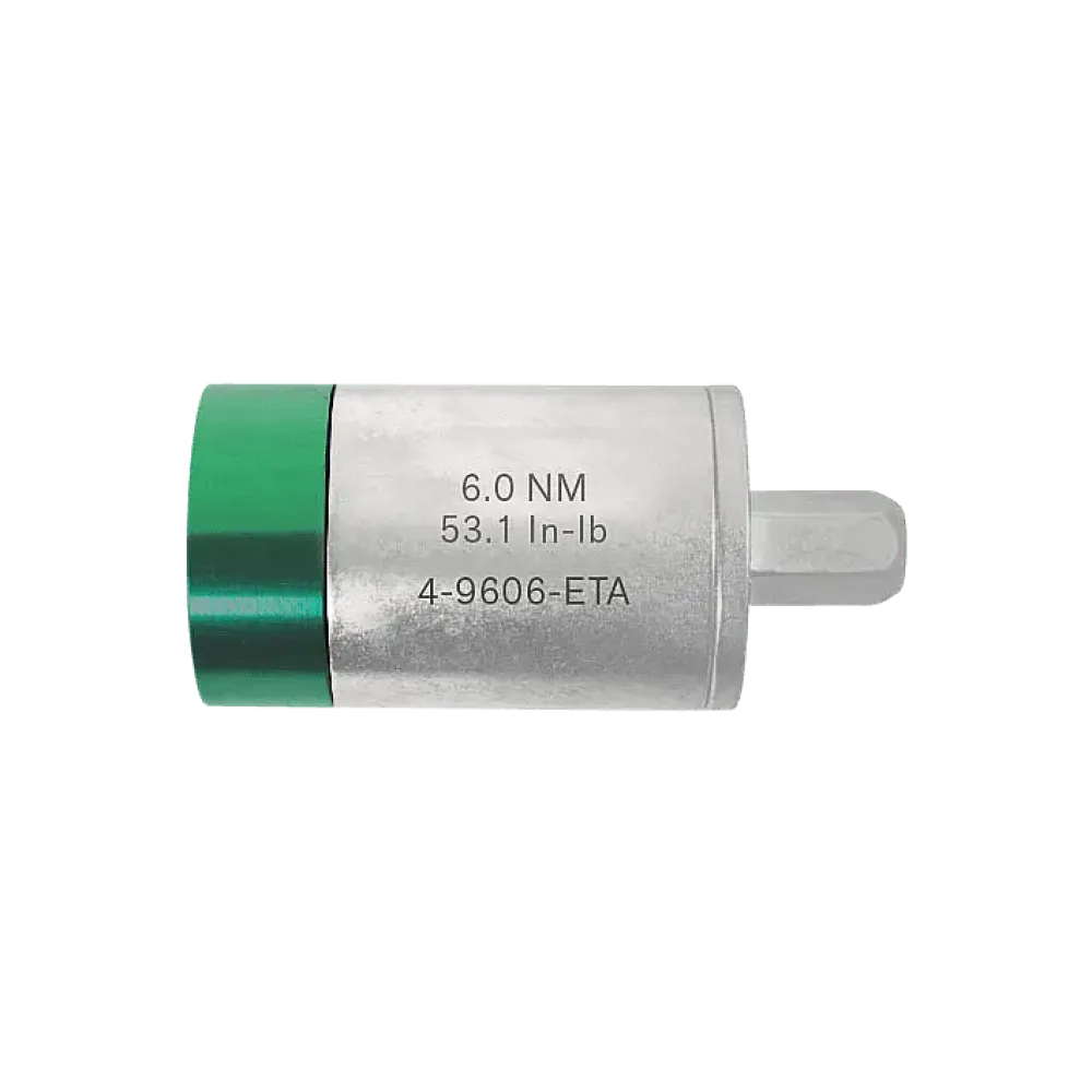 Torque adapter 6.0Nm, 1/4 inch hexagon socket and connection