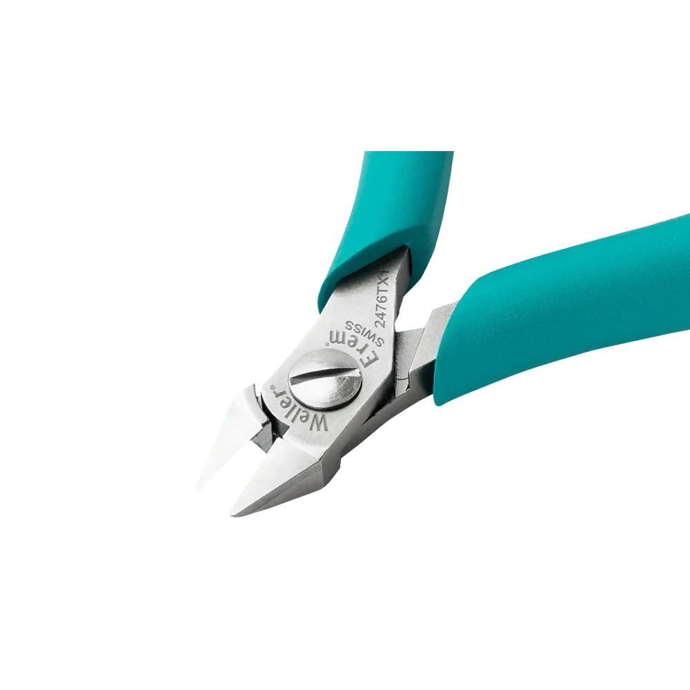 Diagonal cutters, beveled head