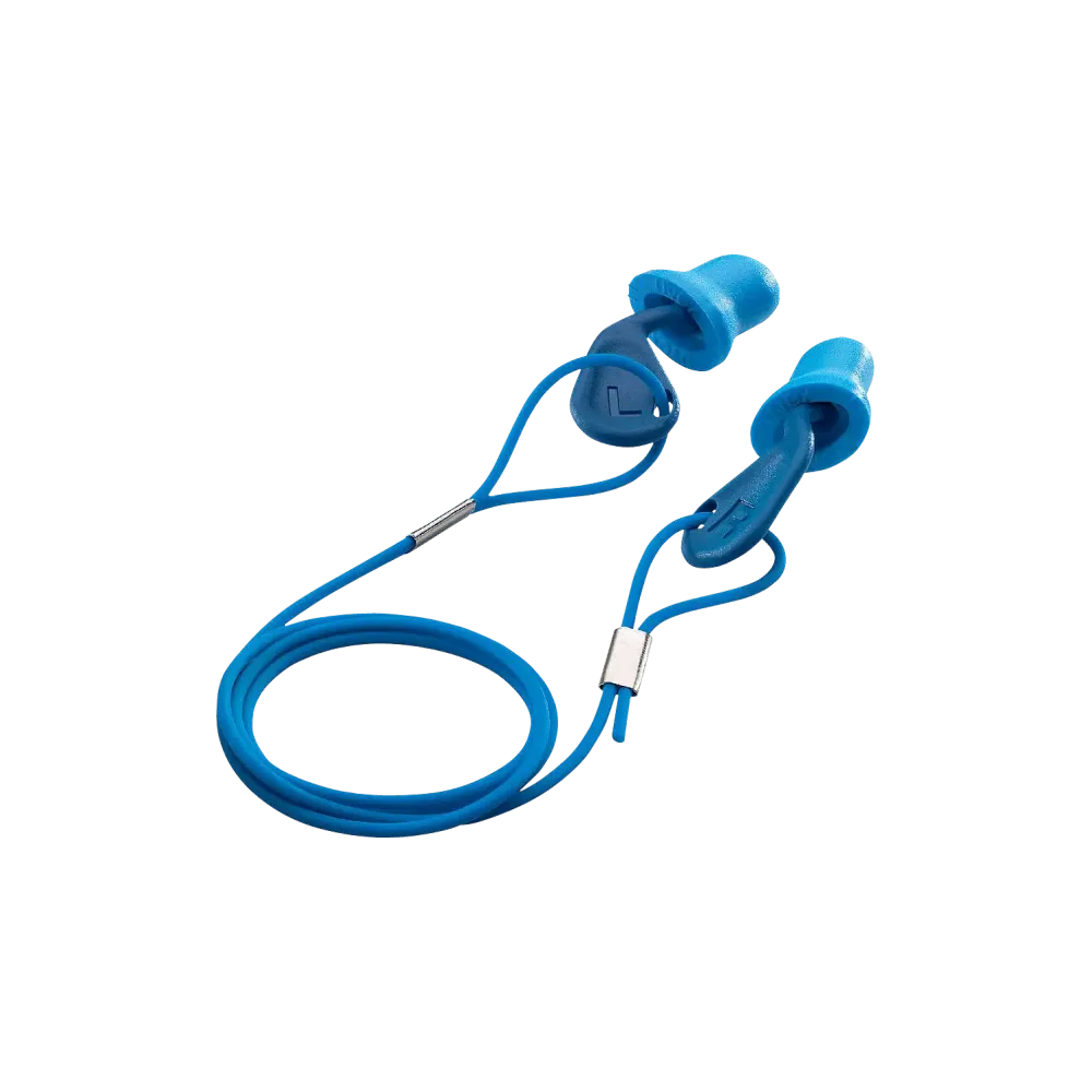 uvex xact-fit detec earplugs with cord SNR 26 dB 50 pairs (in mini box)