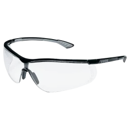 uvex sportstyle side arm spectacles long anti-fog and scratch-resistant on both sides