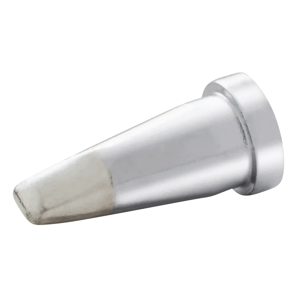 LT B soldering tip, chisel shape, Ø 2.4 x 0.8 mm (pack of 100)