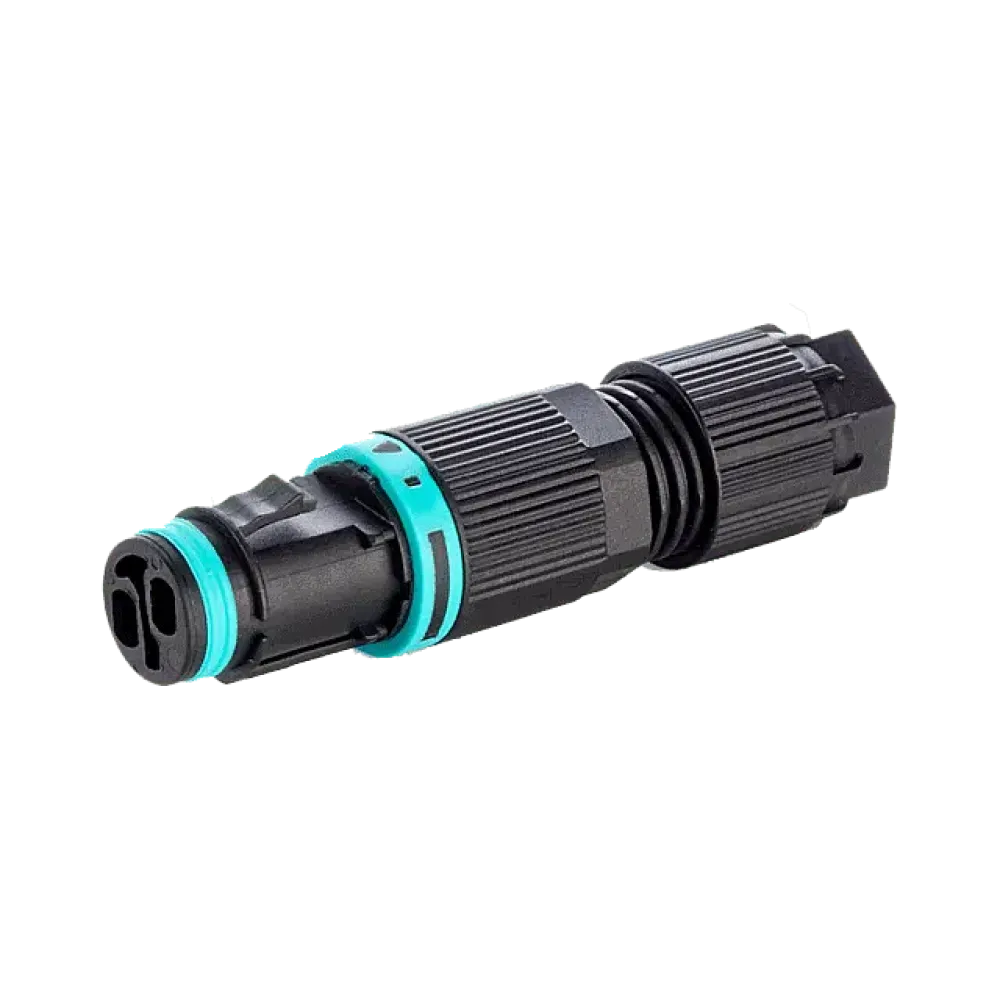 Round plug, 2p, pin+socket, screw connection, 0.25-1.5mm2, IP68 (30m/1h)