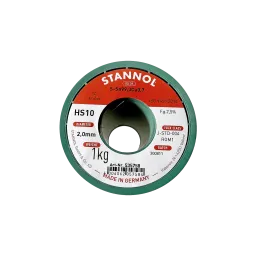 Solder wire HS10, Sn99.3Cu0.7 - TC, RO M1, 2mm, 1000g